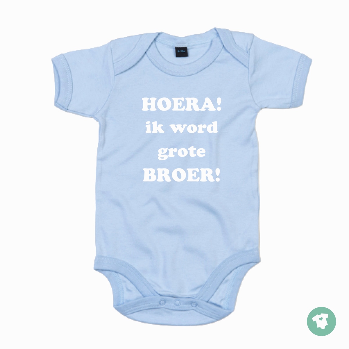 Rompersbedrukken.nl_eigen designs_babyblauw Rompersbedrukken.nl_eigen designs_babyblauw