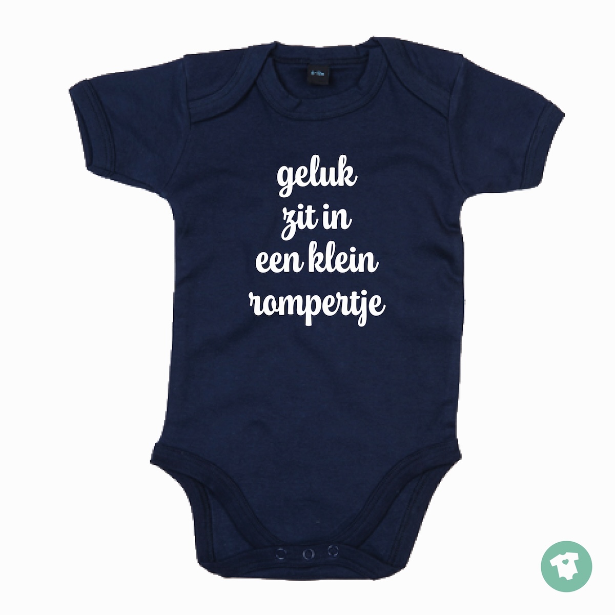 Rompersbedrukken.nl_eigen designs_donkerblauw Rompersbedrukken.nl_eigen designs_donkerblauw